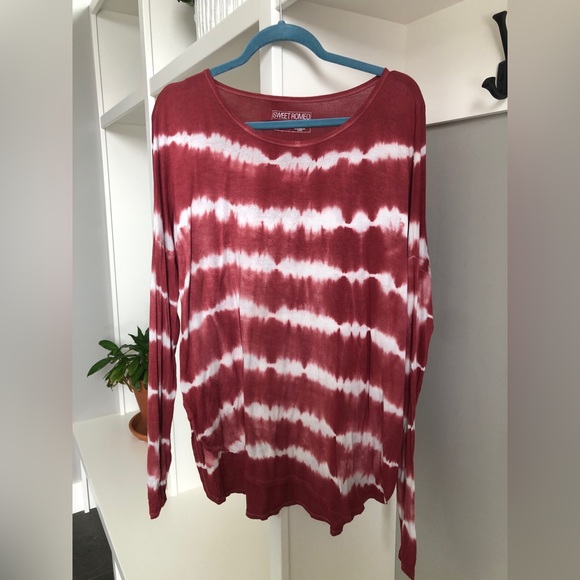 Sweet Romeo Tops - Sweet Romeo Tie Dye Top